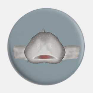 Blobfish - Fish Head Pin