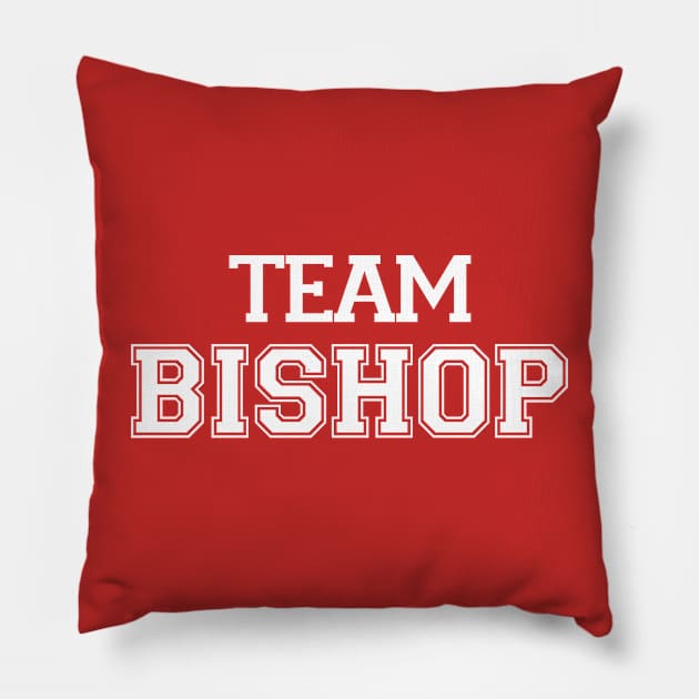 Neighbours "Team Bishop" Pillow by HDC Designs