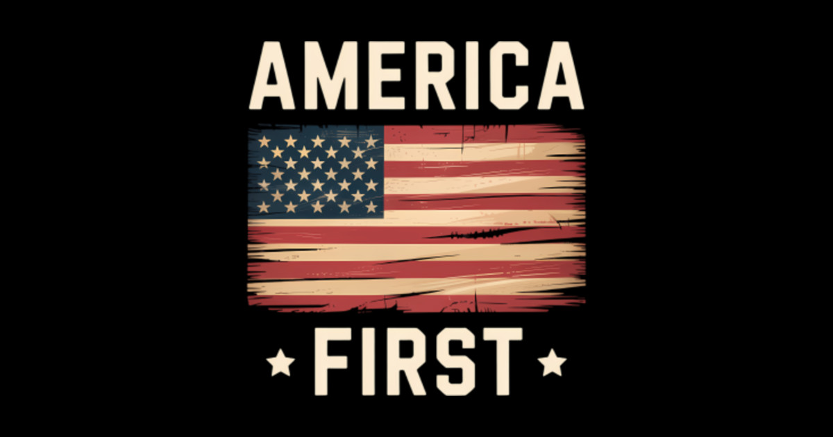 AMERICA FIRST USA AMERICAN FLAG - America First Usa American Flag ...