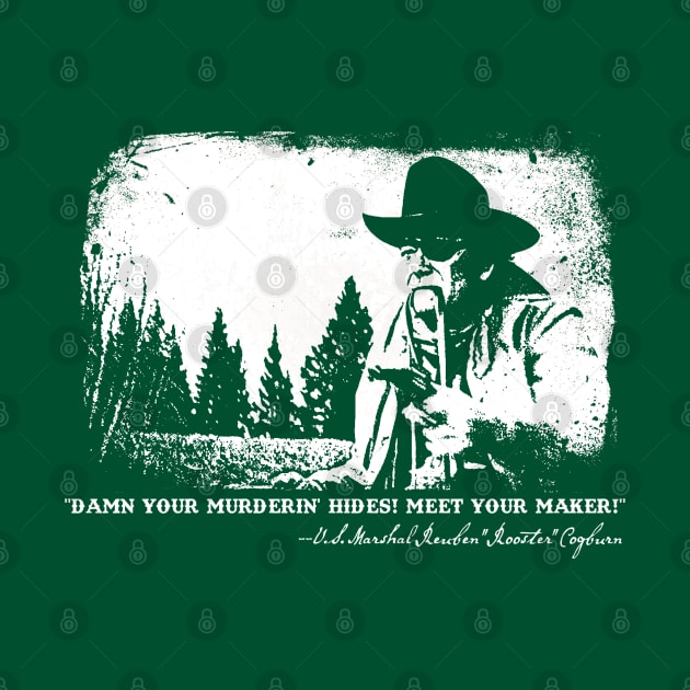 Rooster Cogburn from True Grit by woodsman