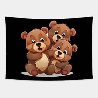 three bear brothers Tapestry