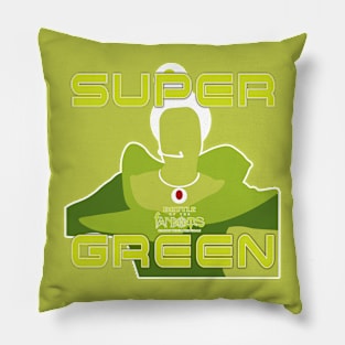 Super Green Pillow