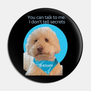 Therapy Dog Secret Pin