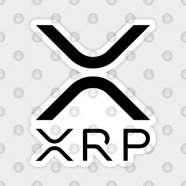 Ripple XRP - SMALL Symbol Magnet by Ranter2887