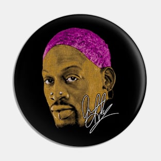 Defending with Dennis The Rodman Way Pin