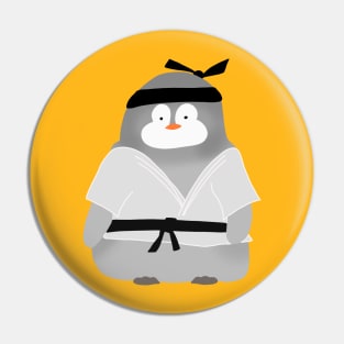 Karate Penguin Pin