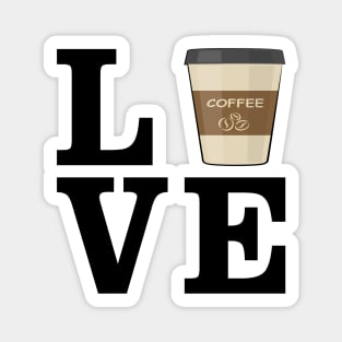 Love Coffee Magnet