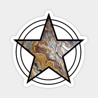 Agate Pentacle Magnet