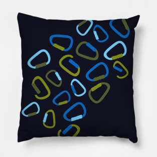 Carabiner Pattern Pillow