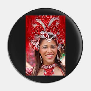 Brazilian dancer's smile Pin