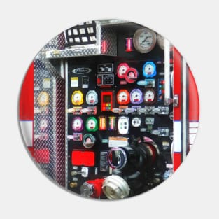 Fire Truck - Colorful Gauges on Fire Truck Pin