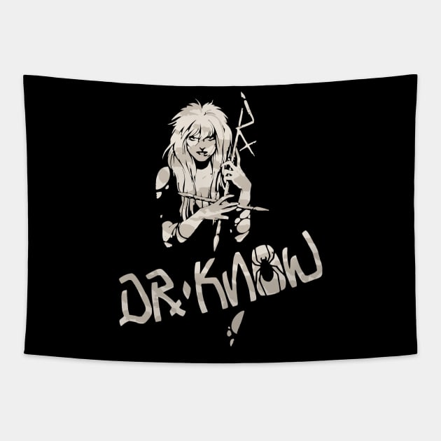 Dr Know Tapestry by darklordpug