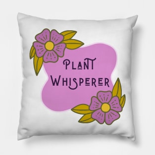 Plant Whisperer Pillow