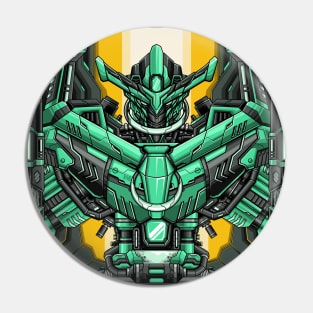 Giant Green Mechanized Guard Pin