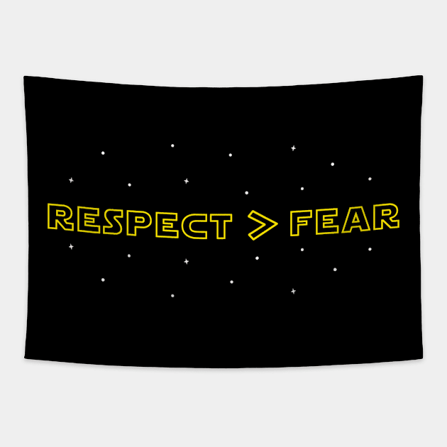 Respect Over Fear Tapestry by Milasneeze