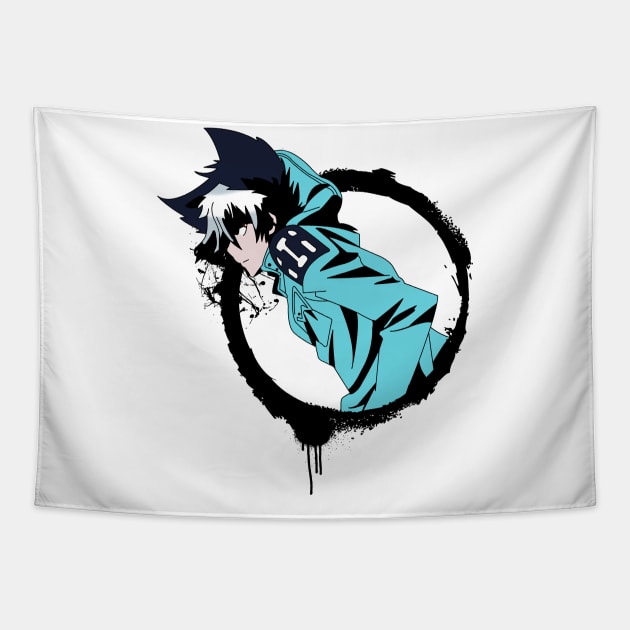 Servamp Kuro Sleepy Ash Scary Tapestry by oneskyoneland