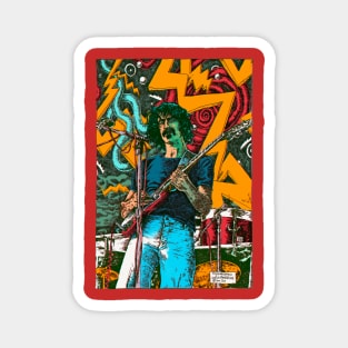 Frank Zappa N°2, by Maximiliano Lopez Barrios Magnet