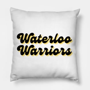 Waterloo Warriors Pillow