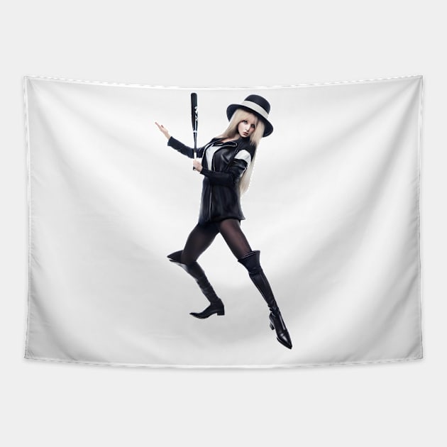 The Lady Enforcer Tapestry by PictureNZ