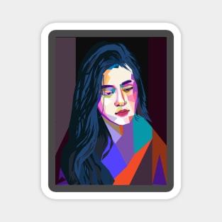 Rose WPAP Magnet