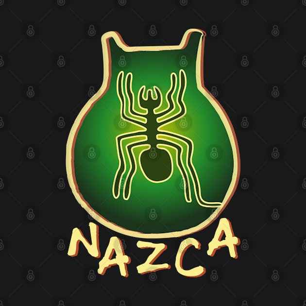 Nazca spider by Manuarts