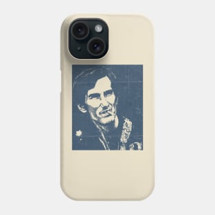 Townes Van Zandt Smoke Phone Case