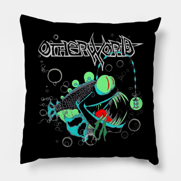 OtherWorld Angler Fish Design Pillow by Otherworld