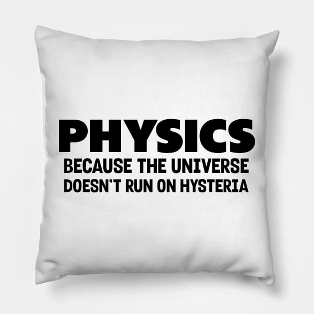 PHYSICS Pillow by Stacks