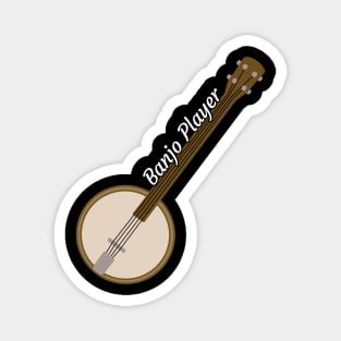 Banjo Player Magnet