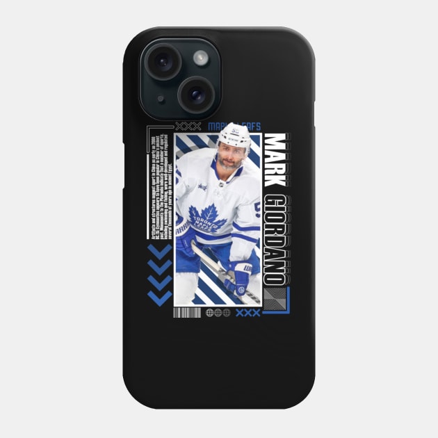 Mark Giordano Paper Poster Version 10 Phone Case by art.Hamdan