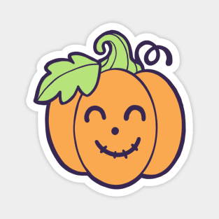 Happy Pumpkin Magnet