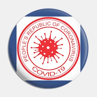 People's Republic of Coronavirus (PRC) #3 Pin