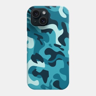 CAMO BLUE Phone Case