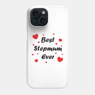 Best step mum ever heart doodle hand drawn design Phone Case