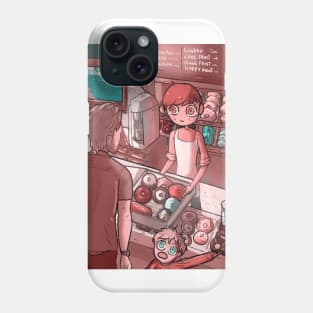 sweet donuts shop Phone Case