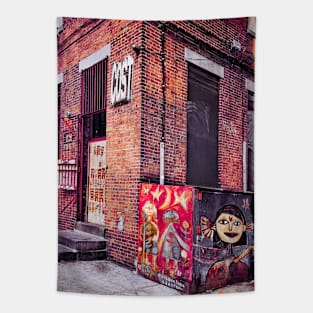 Street Art Graffiti Dumbo Brooklyn NYC Tapestry