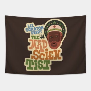 Lee Scratch Perry - The Mad Scientist: Dub Icon Tribute Design Tapestry