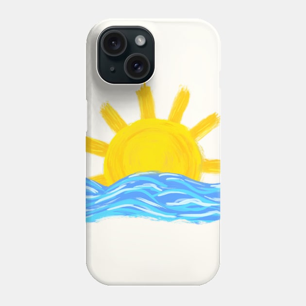 sunrise Phone Case by ithacaplus