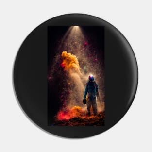 The first man on mars Pin