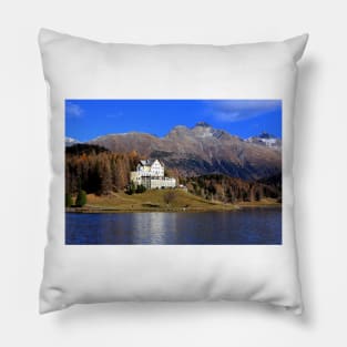 Autumn in St Moritz Pillow