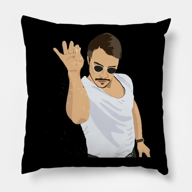 Salt Bae Pillow by FutureGadgetsToday