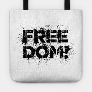 Freedom Street Stencil Tote