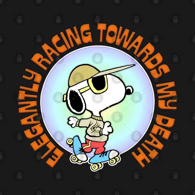 Elegantly Racing Towards My Death / Nihilism Design by DankFutura