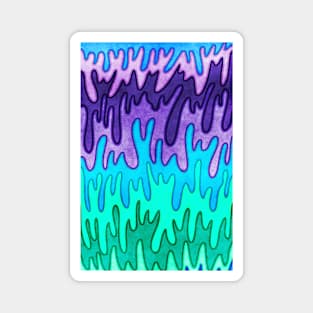 Psychedelic Waves Magnet