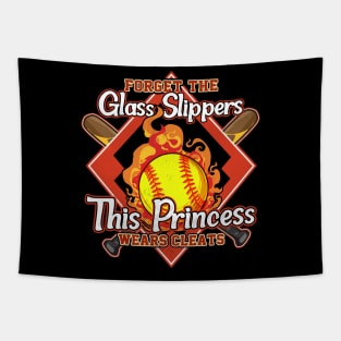 Forget Glass Slippers, This Princess Wears Cleats Tapestry