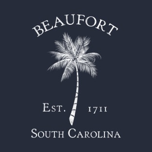 Beaufort South Carolina SC Palmetto Old Style T-Shirt