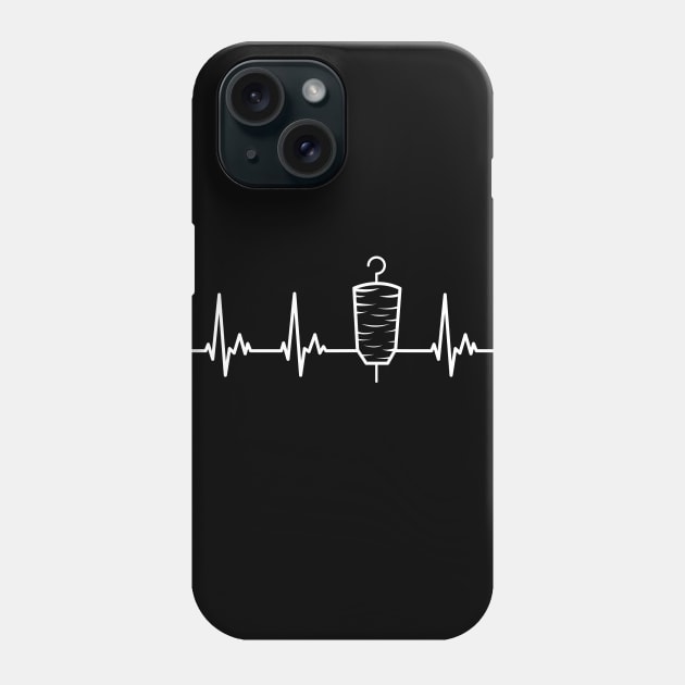 My Heart Beats for Doner Kebab Phone Case by samshirts