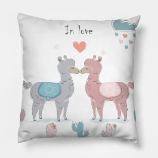 Llamas Pillow