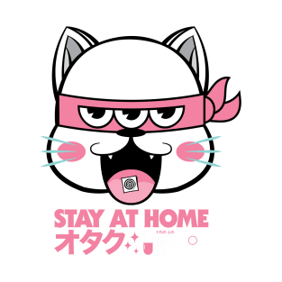 TOA Stay At Home Cat T-Shirt