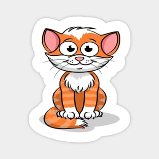 Cute cat lover Magnet